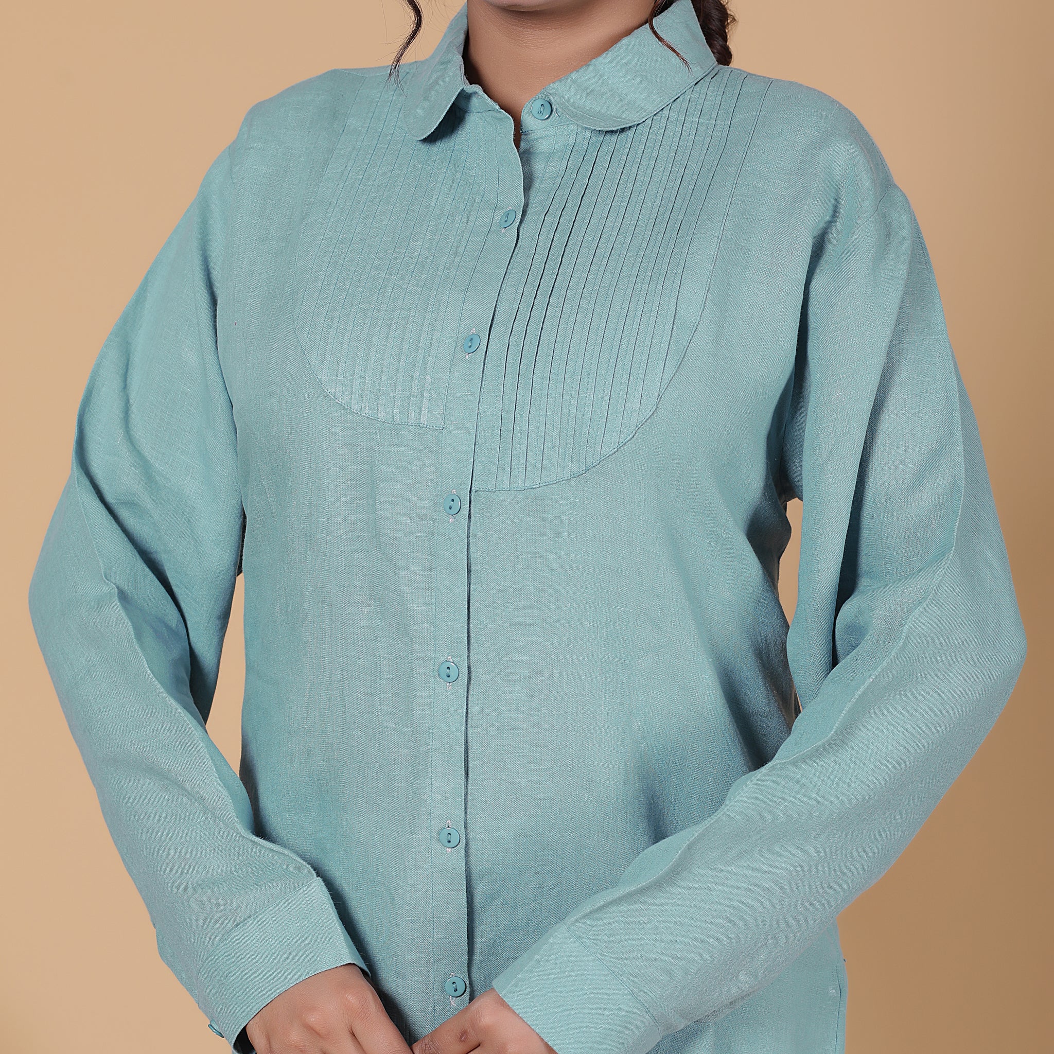 EFFORTLESS ELEGANCE LINEN SHIRT