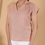 PLEATED POCKET TOP
