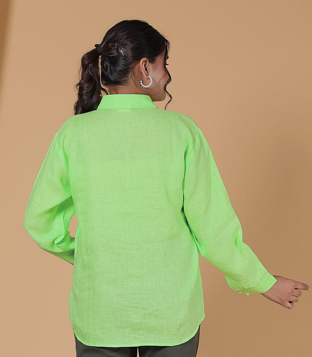 EFFORTLESS ELEGANCE LINEN SHIRT