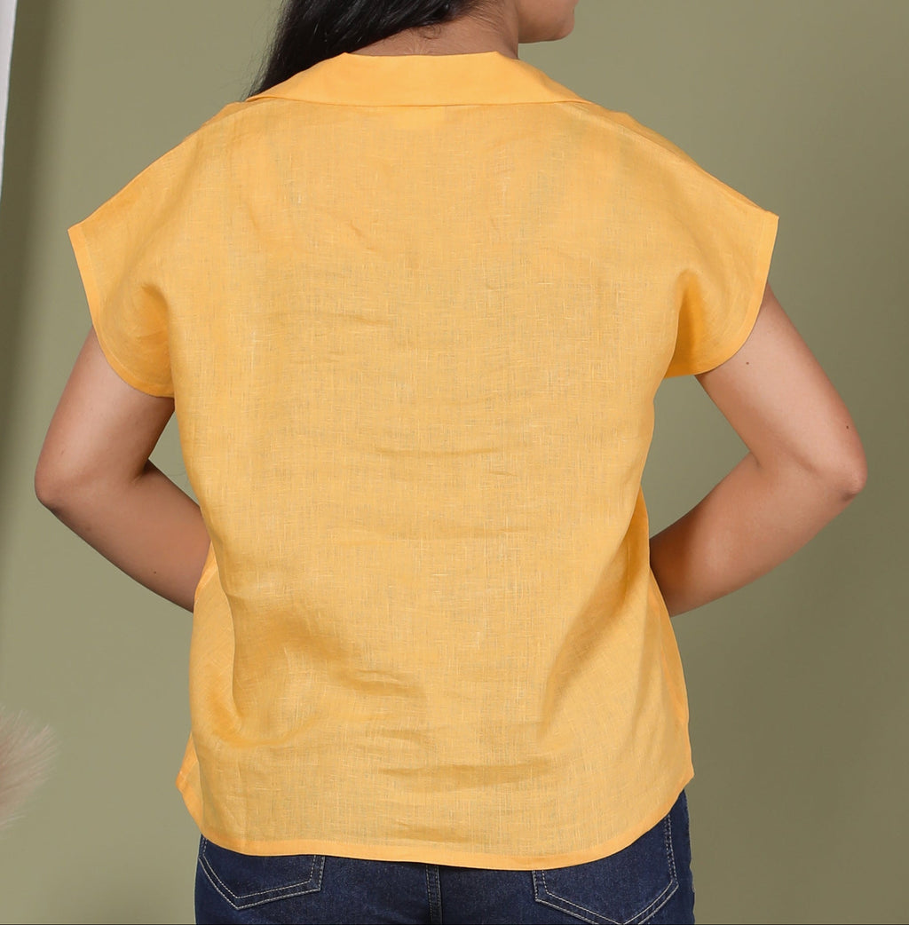 PLEATED POCKET TOP
