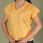 PLEATED POCKET TOP