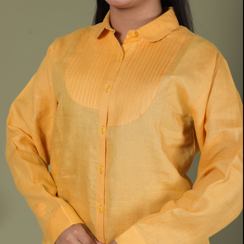 EFFORTLESS ELEGANCE LINEN SHIRT