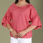 PETER PAN COLLAR TOP