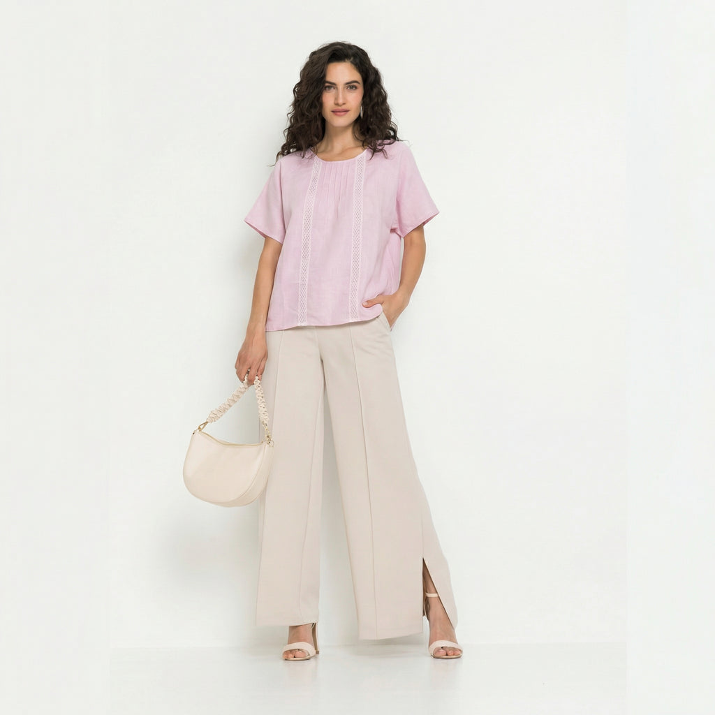 FRONT LACE TOP