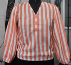 PREMIUM LINEN V-NECK TOP