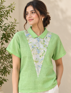 V- PANEL COLLERD TOP