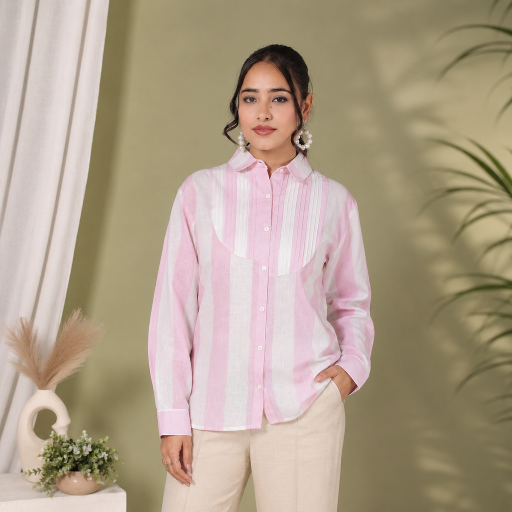 EFFORTLESS ELEGANCE LINEN SHIRT