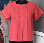 BOX PLEATED TOP