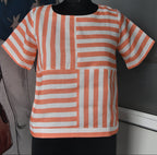MAZE STRIPE TOP
