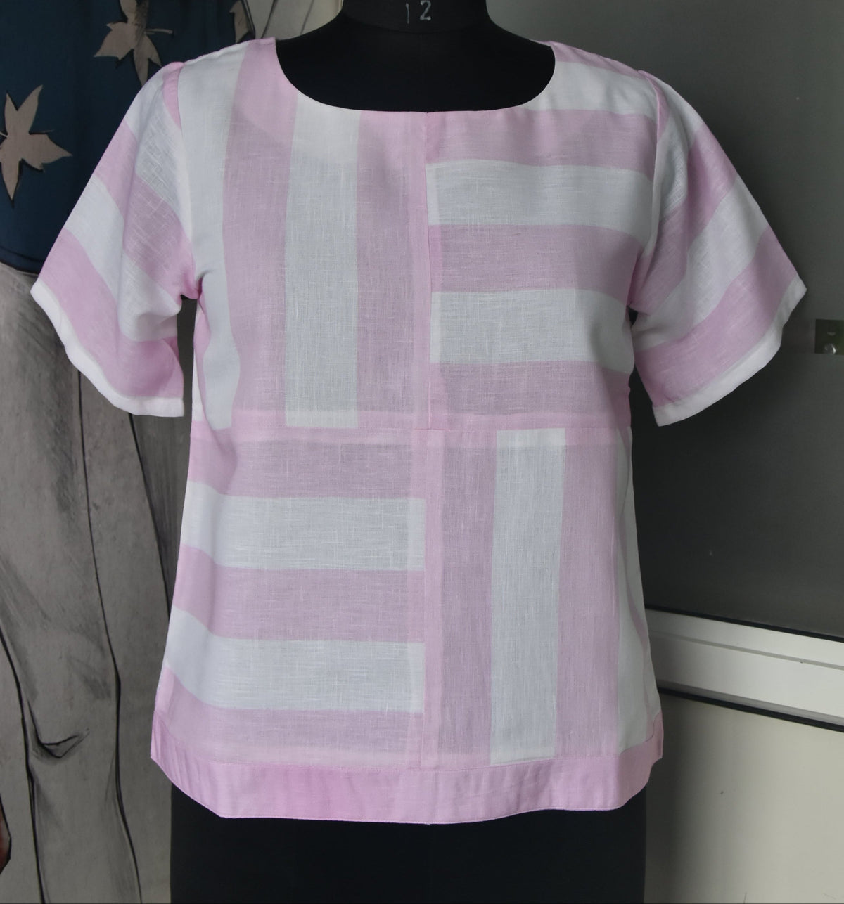 MAZE STRIPE TOP