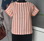 BACK BUTTONED TOP