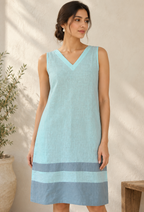A LINE PINK PATTI DRESS