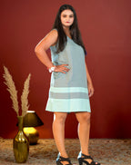 A LINE PINK PATTI DRESS