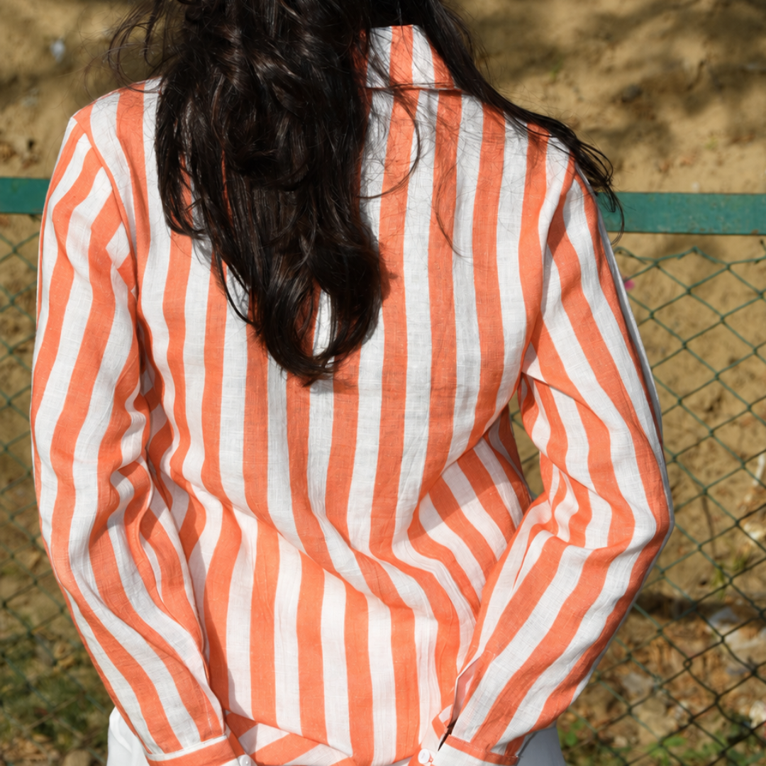 EFFORTLESS ELEGANCE LINEN SHIRT